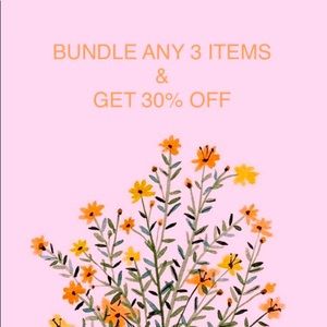 BUNDLE & SAVE 🌼 30% off